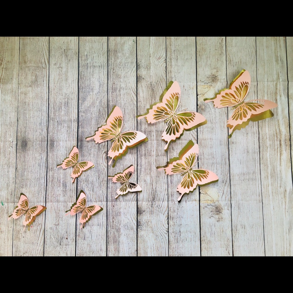 Paper Butterfly Wall Decor